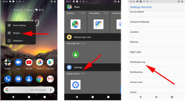 Как просмотреть историю уведомлений на Android?