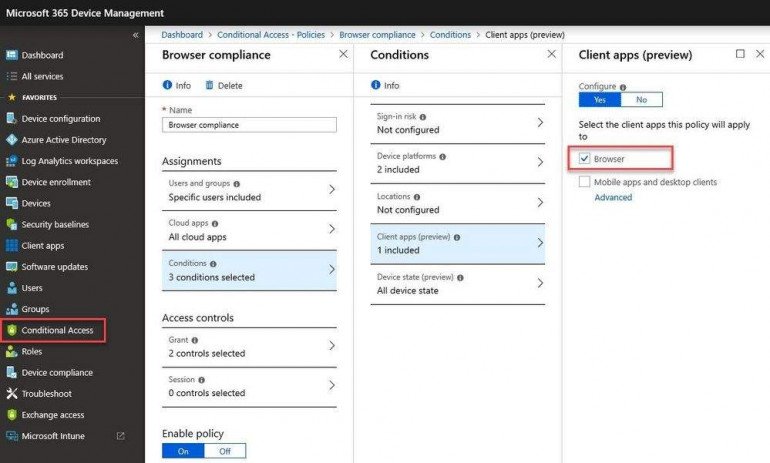 Microsoft рекомендует предприятиям использовать Edge