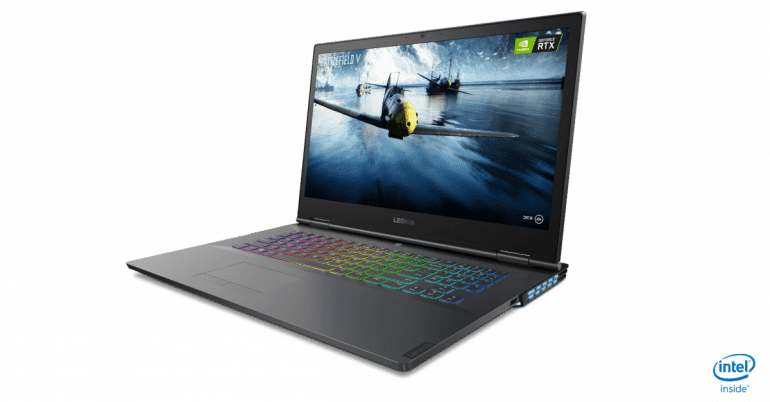 Ноутбуки Lenovo Legion получили процессоры Intel 9-го поколения