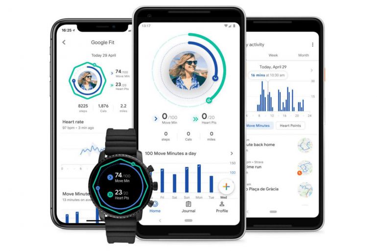 Google Fit появляется на iOS