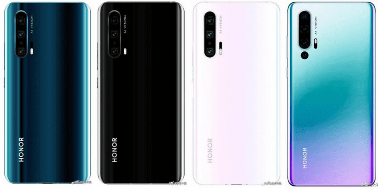 Honor 20 Pro - фотографии просочились в сеть