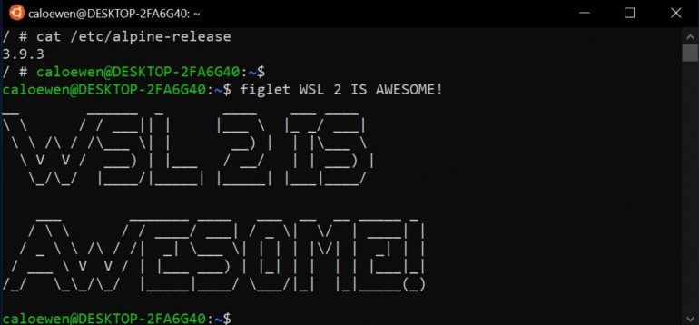 Вы используете Linux - и вы даже не знаете его