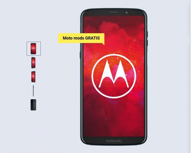 Motorola Moto Z3 с модами в привлекательной акции на Play
