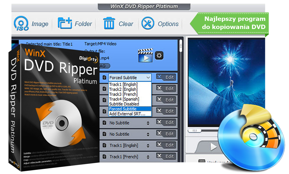 Копирование и конвертирование DVD в MP4 / AVI - WinX DVD Ripper Platinum в подарок нашим читателям
