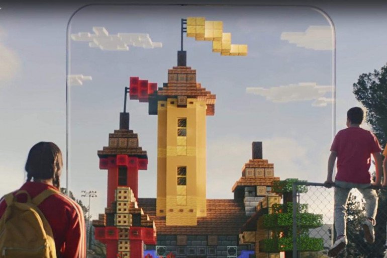 Minecraft Earth или Minecraft как мобильный AR