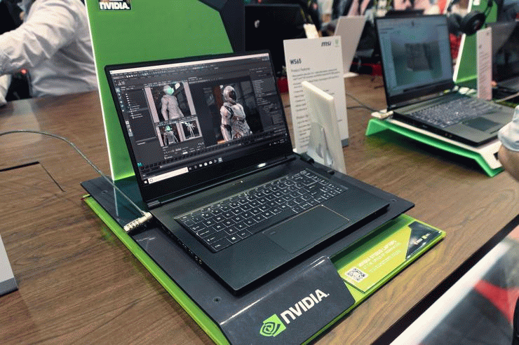 MSI демонстрирует свои первые ноутбуки Nvidia Studio