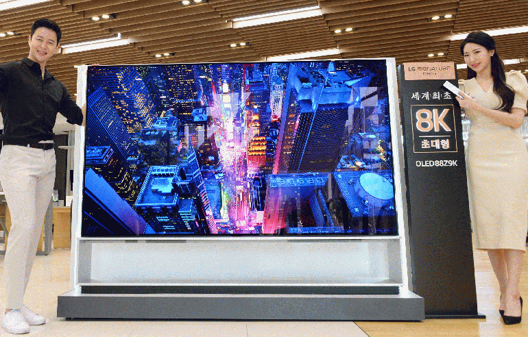 LG 88Z9 - первый OLED 8K телевизор в мире уже в продаже
