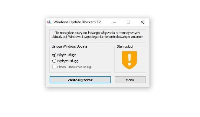 Windows Update Blocker - полезное приложение для Windows 10