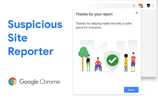 Chrome позволит вам сообщать о подозрительных сайтах