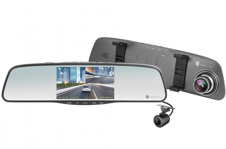 NAVITEL MR250 NV - автомобильное зеркало с датчиком ночного видения