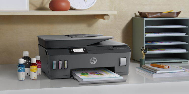HP представляет первый в мире лазерный принтер без картриджей - для самозаполнения