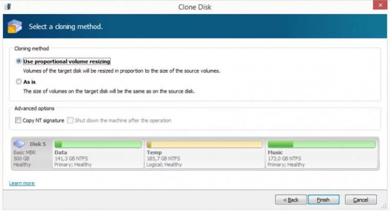 Acronis Disk Director 12,5