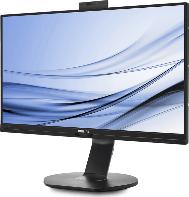 В продаже новые мониторы Philips с камерой и док-станцией USB-C