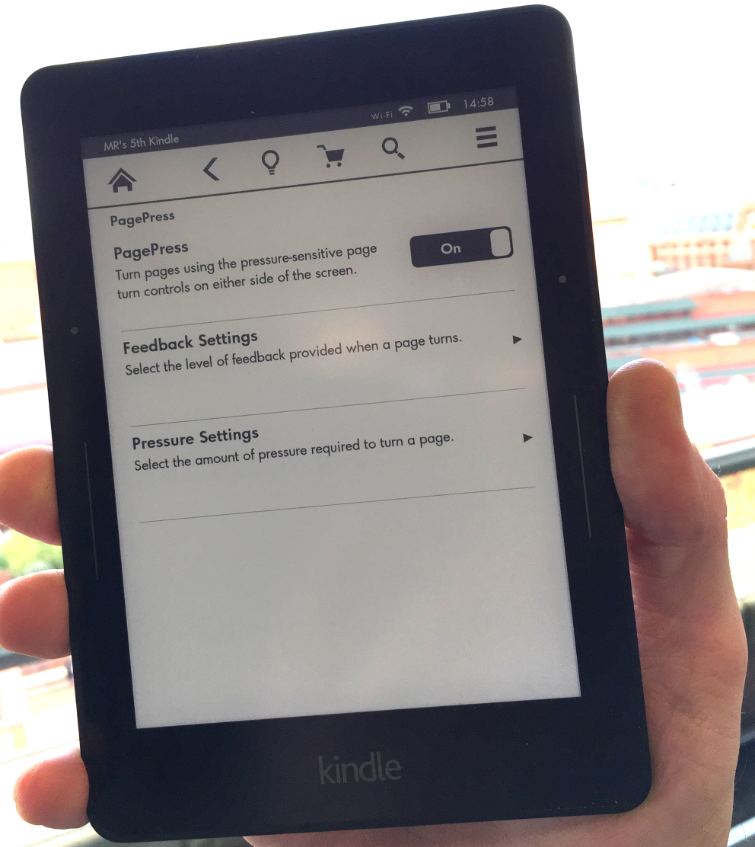 Amazon Kindle Voyage