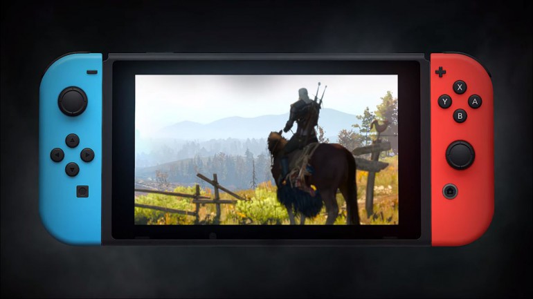 Ведьмак 3: Дикая Охота с датой выпуска Nintendo Switch