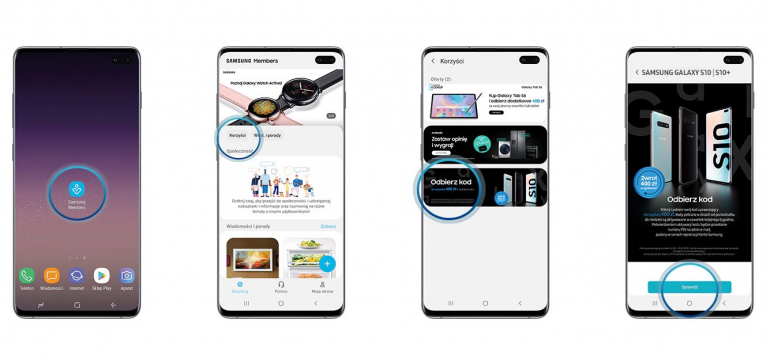 Samsung Galaxy S10 - новая акция началась
