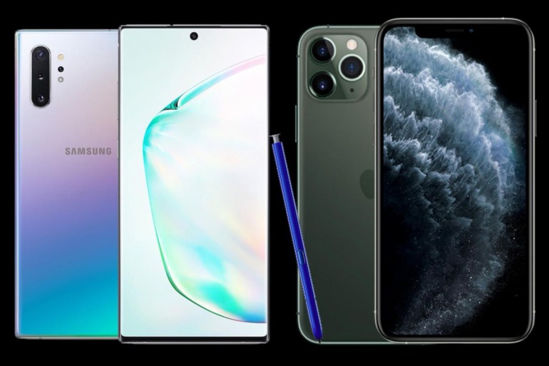 iPhone 11 Pro Max против Samsung Galaxy Note 10+ - флагманский поединок за 5000 злотых