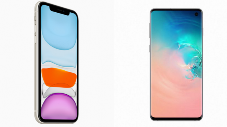 iPhone 11 против Samsung Galaxy S10