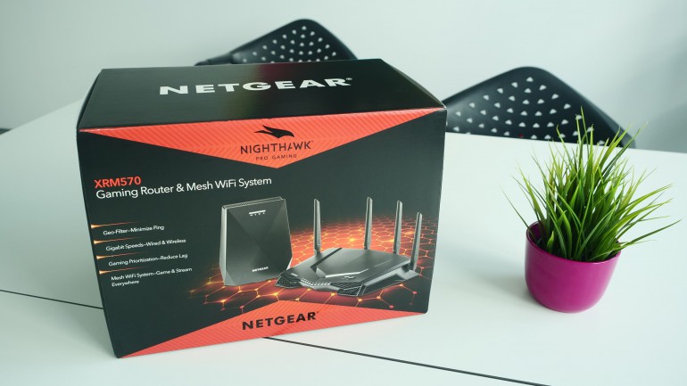 Netgear XRM570 Nighthawk Pro Gaming - Wi-Fi роутер с сеткой для игроков