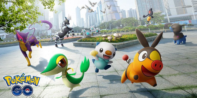 Pokemon GO - уже доступно пятое поколение Pokemon!