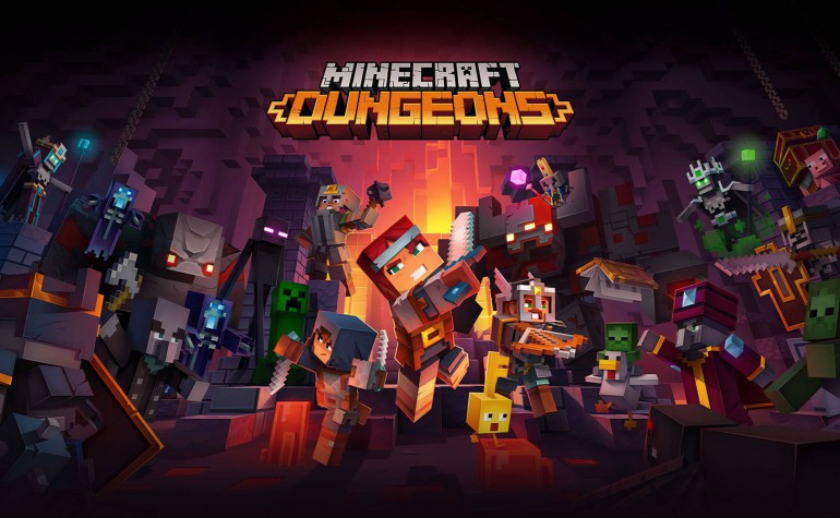Minecraft Dungeons - совместное производство на новом трейлере