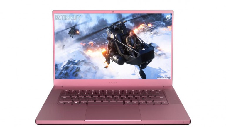 Razer Blade 15 - розовый игровой ноутбук с оптическими переключателями