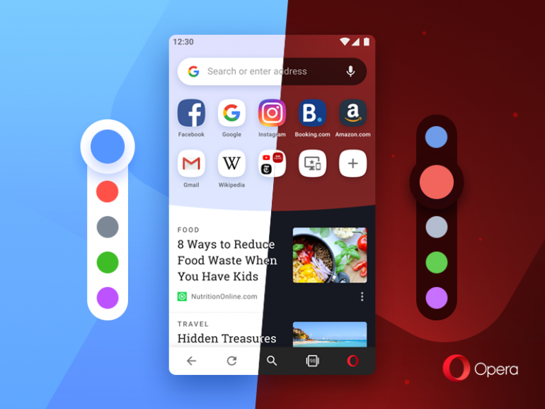 Опера для Android имеет совершенно новый взгляд с сегодняшнего дня