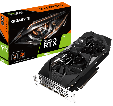Gigabyte GeForce RTX 2060 WINDFORCE OC 2.0