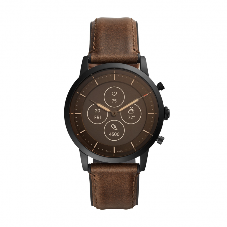Fossil Hybrid HR - умные часы с классическим внешним видом