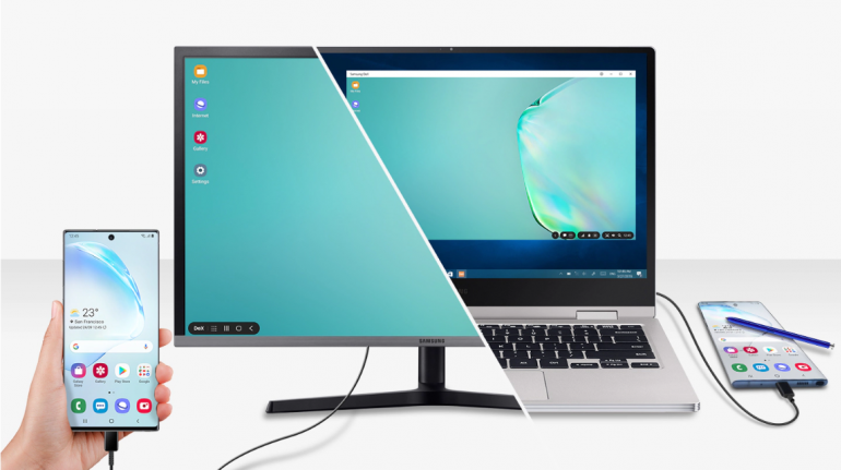 Появляется приложение для ПК DeX для Galaxy S10 и Galaxy Note с Android 10