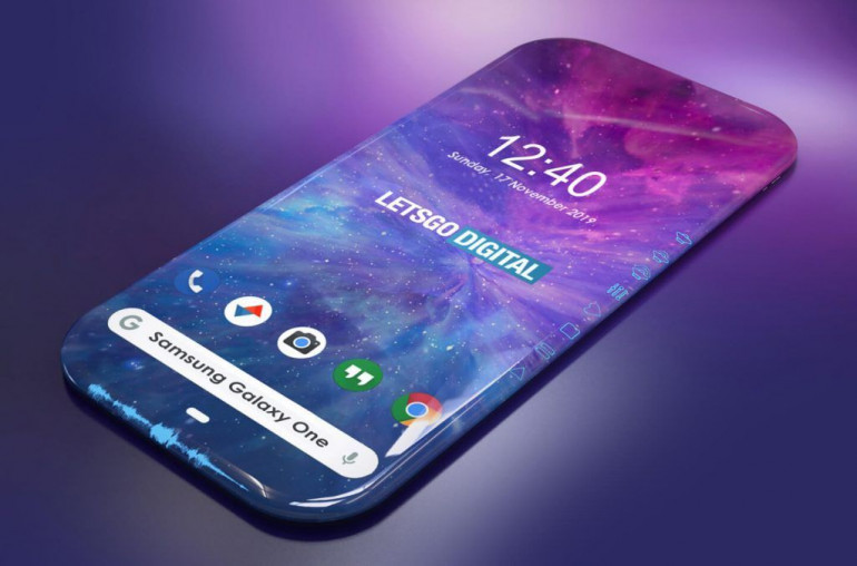 Samsung Galaxy One - новый смартфон с изогнутым 3D экраном
