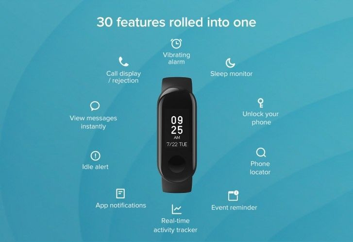 Xiaomi Mi Band 3i без пульсометра официально