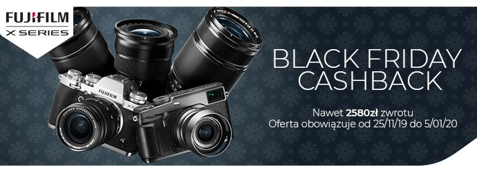 Черная пятница с FujiFilm.  Двойное возмещение до 2580 злотых