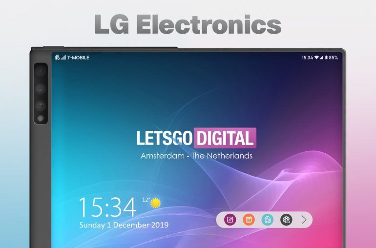 LG представит еще один складной смартфон