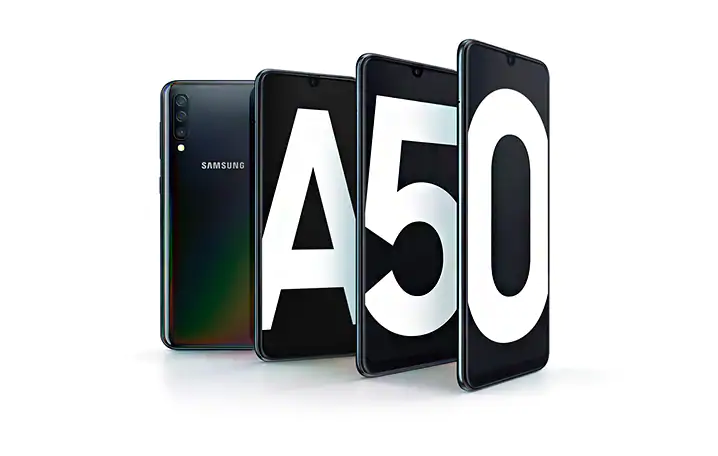 Samsung Galaxy A50 - обновление исправляет считыватель отпечатков пальцев