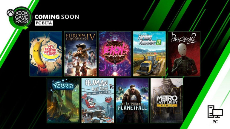 Девять новых игр в Xbox Game Pass для ПК