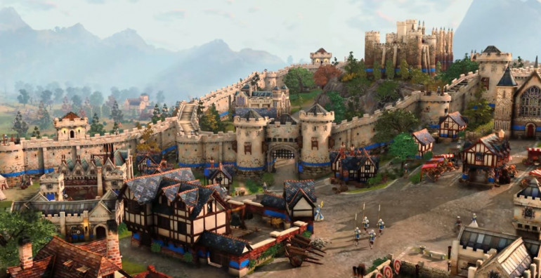 В Age of Empires 4 вы успокаиваете окружающую среду, но враги не совсем
