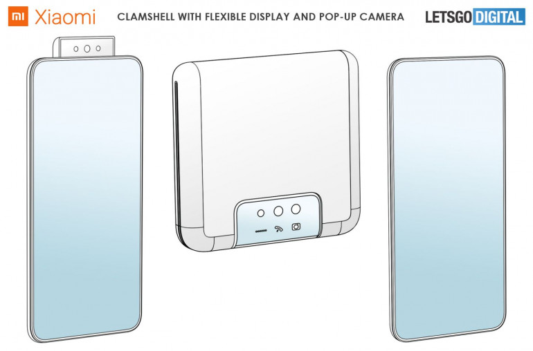 Xiaomi - складной смартфон с выдвижной камерой