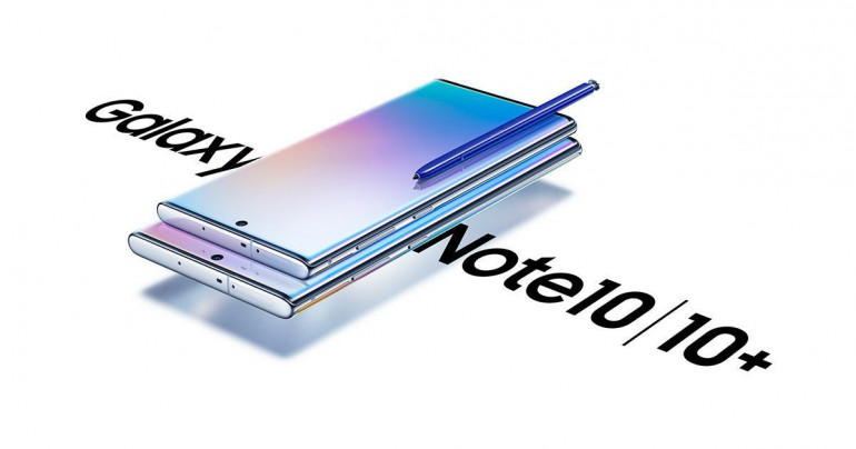 Samsung Galaxy Note 10 Lite с Bluetooth 5.1 и S-Pen стилусом для дистанционного слежения