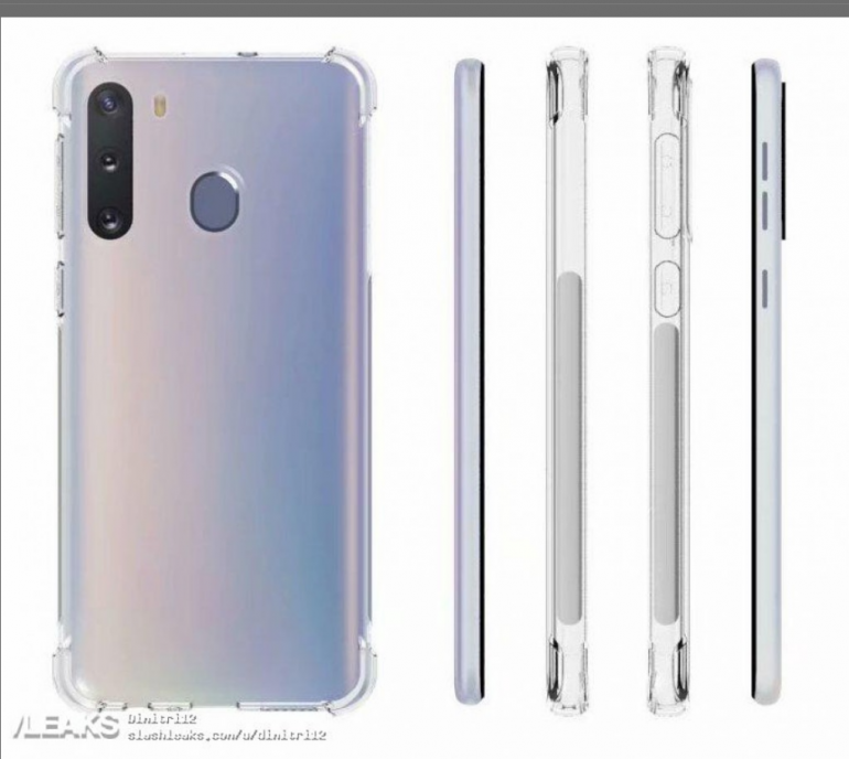 Рендеры показывают возможное появление Galaxy A21