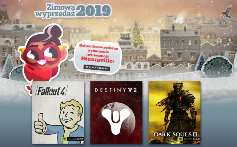 Steam - Зимняя распродажа началась, гигантские скидки на хорошие игры