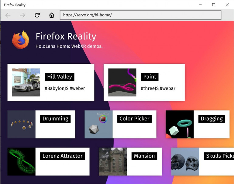 Firefox Reality появляется в магазине Microsoft