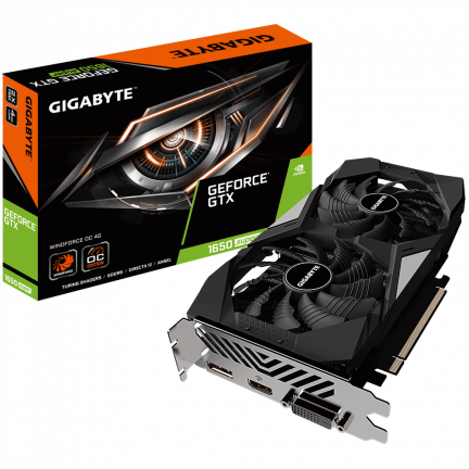 Gigabyte GeForce GTX 1650 SUPER Windforce OC 4 ГБ GDDR6