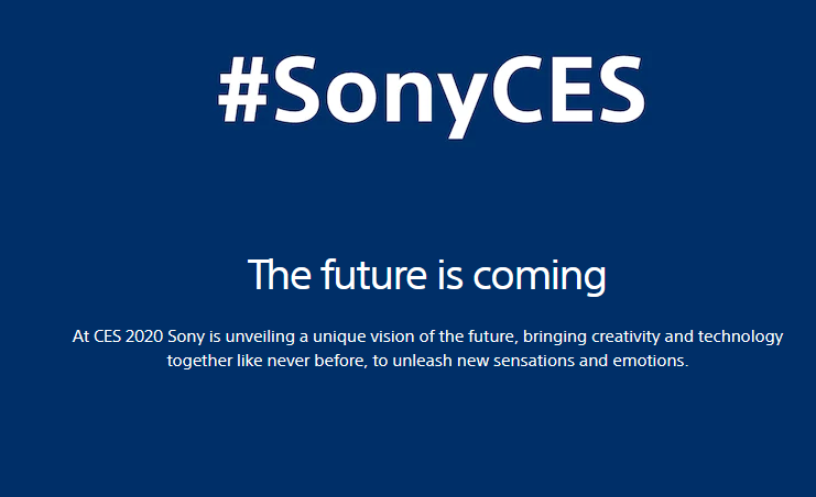 Sony через 3 дня покажет «видение будущего»