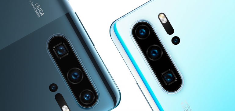 Huawei P40 - фото с производственной линии показывает 3 объектива