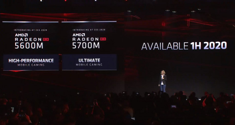 CES 2020 - AMD представляет новые видеокарты RX 5700M и RX 5600M для портативных компьютеров