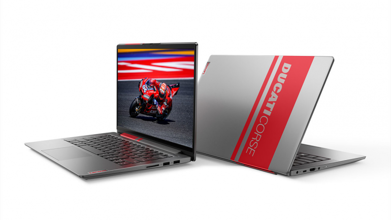 CES 2020: Lenovo Ducati 5 - ноутбук для любителей автоспорта