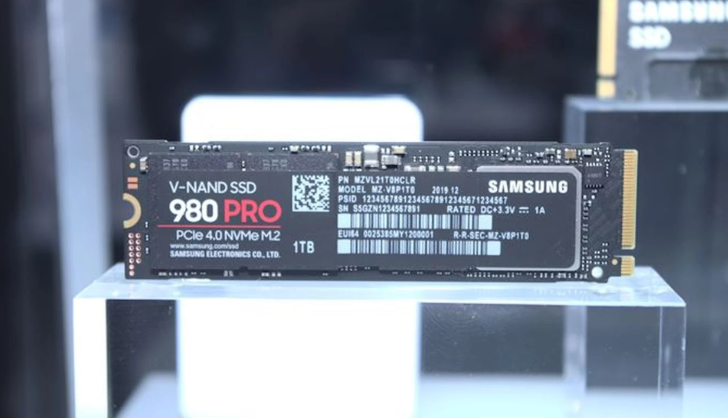 CES 2020 - Samsung представляет накопители 980 Pro с интерфейсом PCIe 4.0