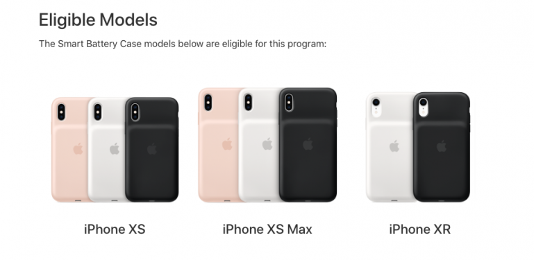 Apple запускает программу ремонта для Smart Battery Case