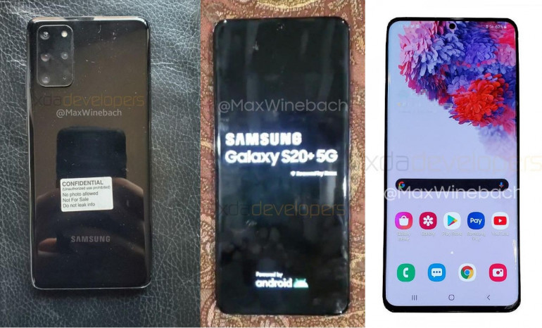 Samsung Galaxy S20 - настройки камеры и наличие устройства чтения карт памяти